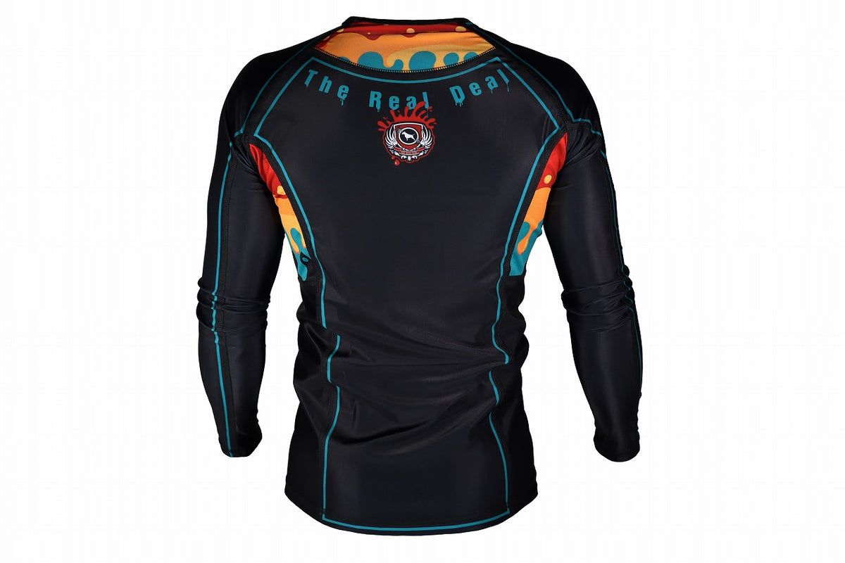 BULL TERRIER Rash Guard PAINT Long Sleeve