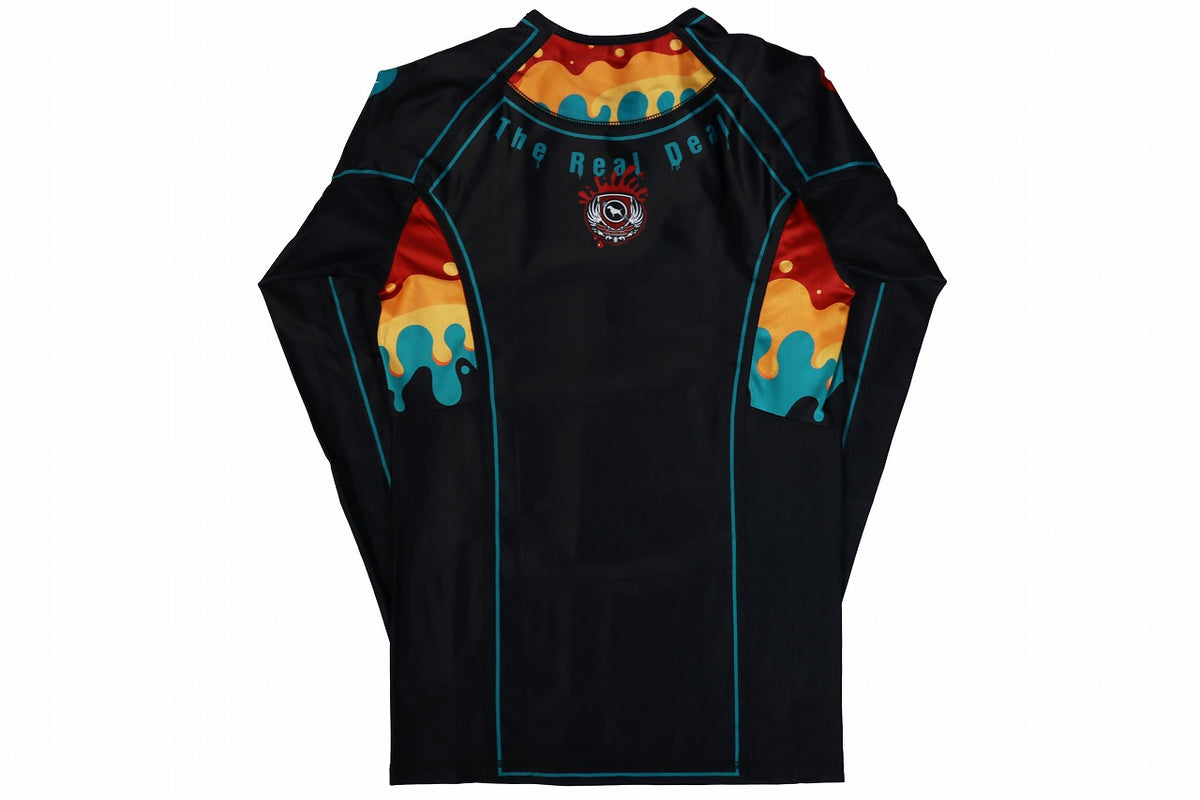 BULL TERRIER Rash Guard PAINT Long Sleeve