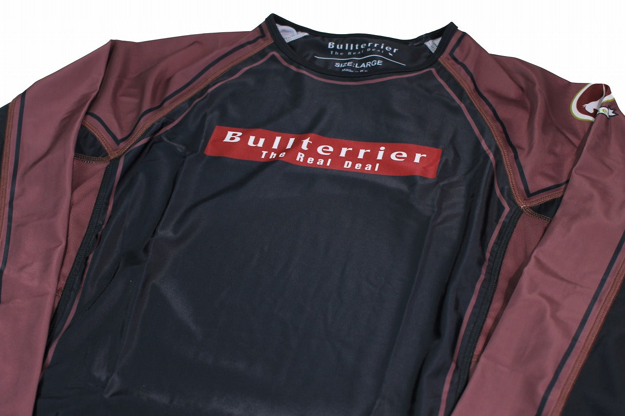 BULL TERRIER Rash Guard RANK 4.0 Long Sleeve