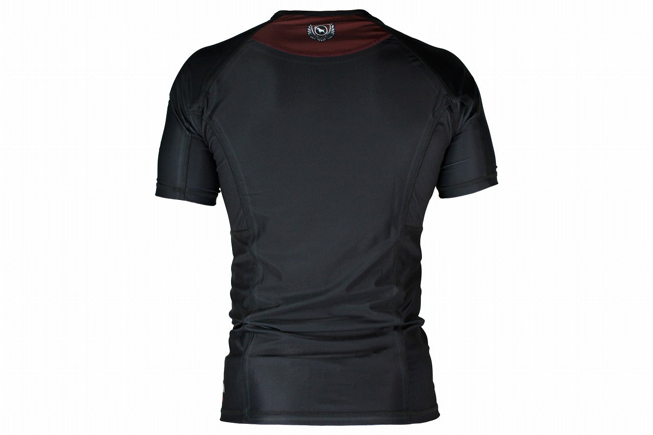 BULL TERRIER Rash Guard RANK 4.0 Short Sleeve