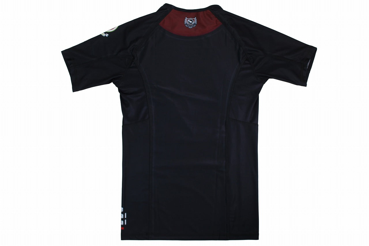 BULL TERRIER Rash Guard RANK 4.0 Short Sleeve