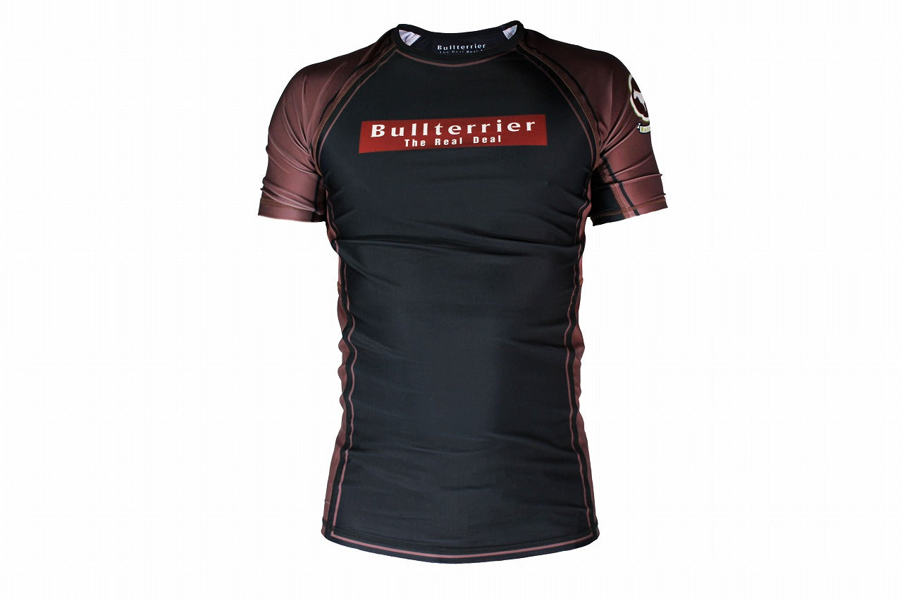 BULL TERRIER Rash Guard RANK 4.0 Short Sleeve