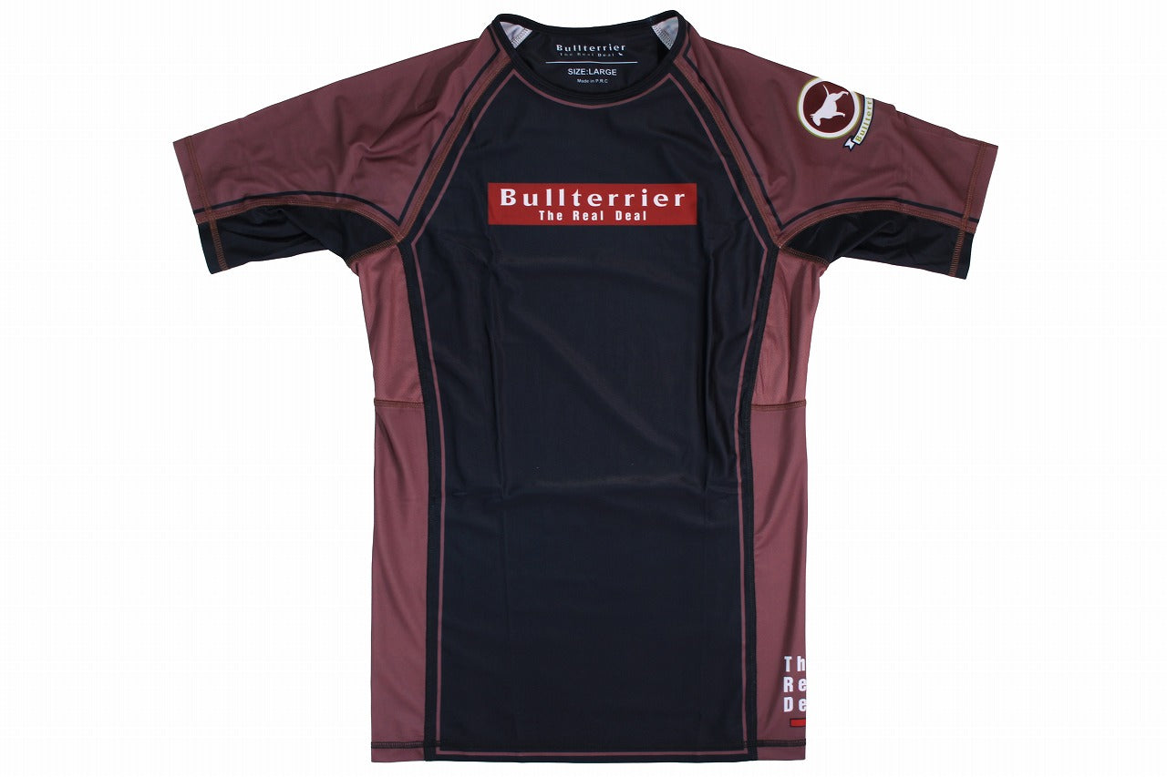 BULL TERRIER Rash Guard RANK 4.0 Short Sleeve