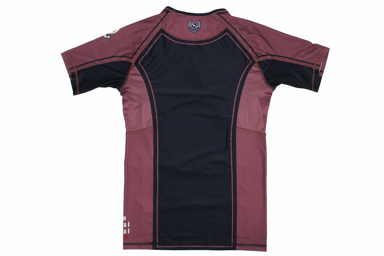 BULL TERRIER Rash Guard RANK 4.0 Short Sleeve