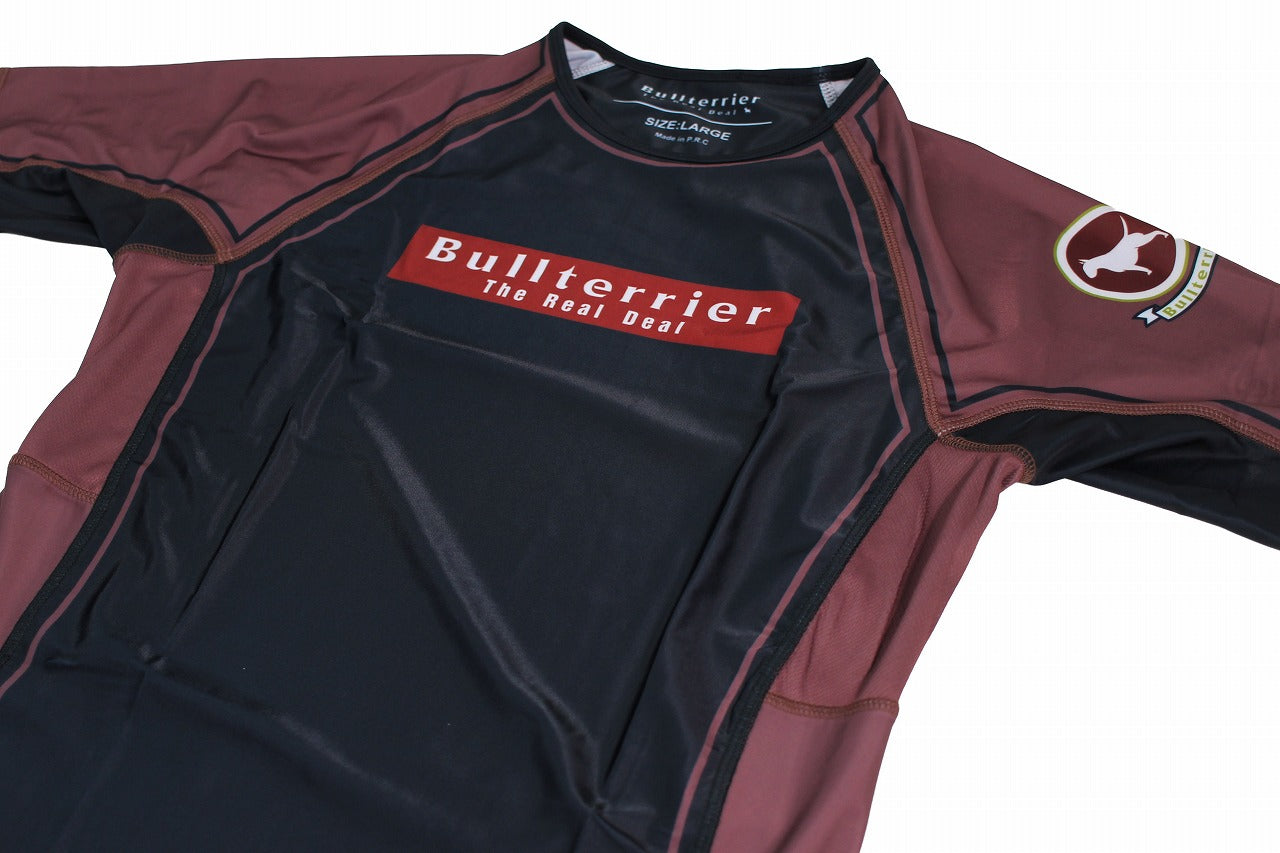 BULL TERRIER Rash Guard RANK 4.0 Short Sleeve