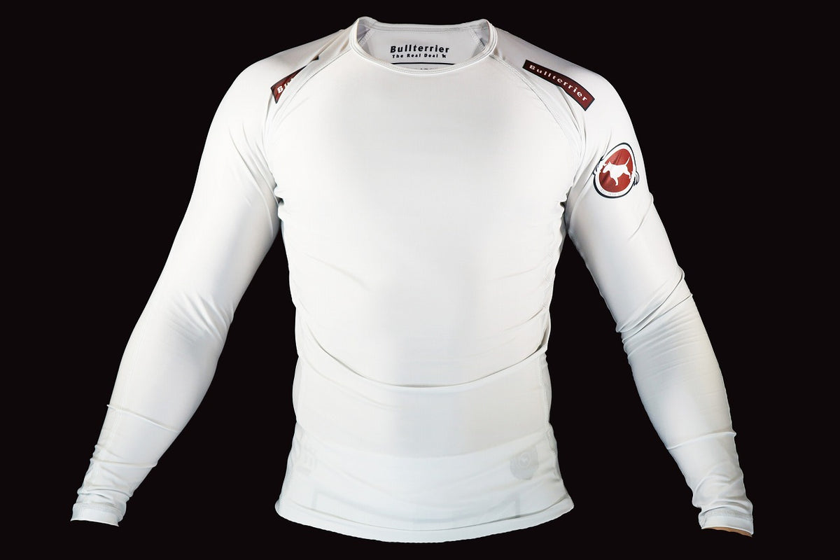 BULL TERRIER Rash Guard TRADITIONAL Long Sleeve