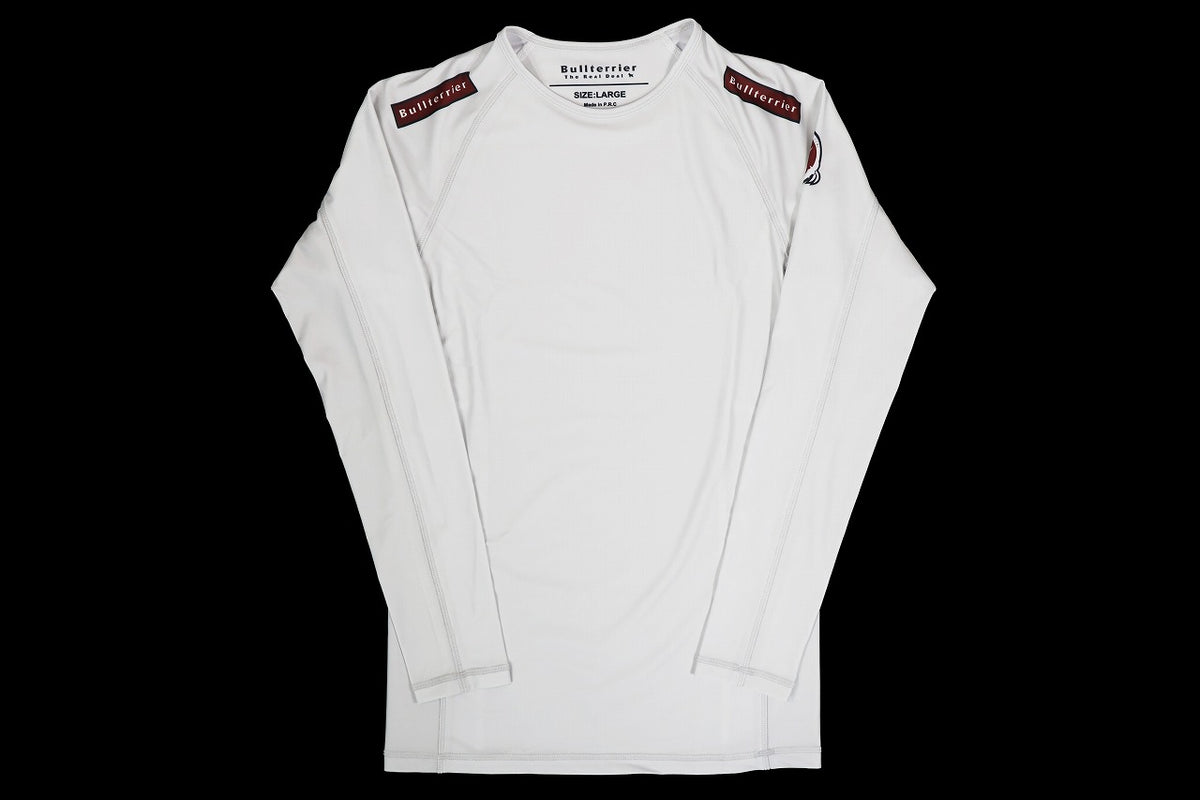 BULL TERRIER Rash Guard TRADITIONAL Long Sleeve