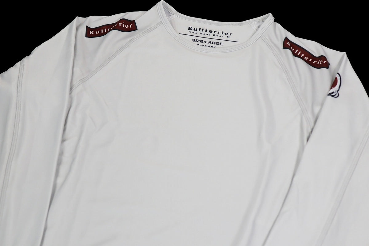 BULL TERRIER Rash Guard TRADITIONAL Long Sleeve