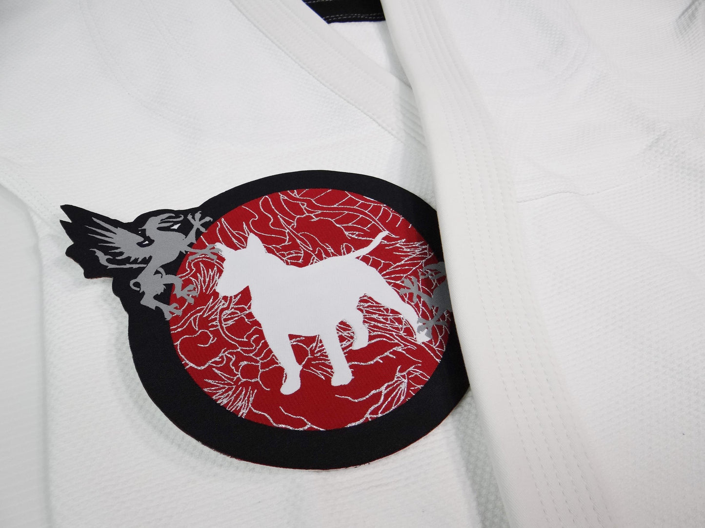 BULL TERRIER Embroidery Patch Die Cut